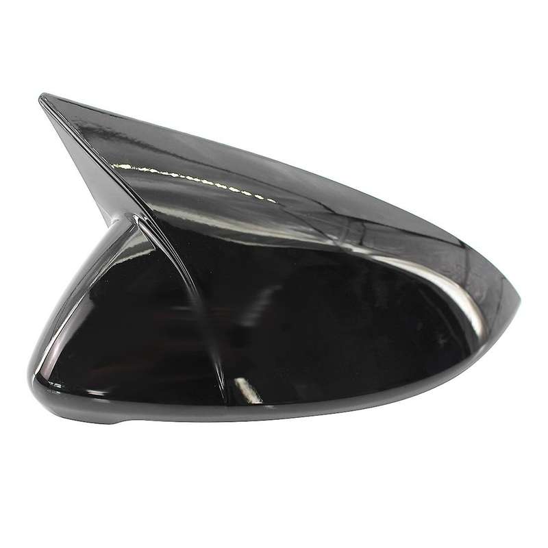 New-1 Pair Bright Black Car Rear View Mirror Cover Cap Fit for Golf MK7 2014-2019 Side Mirror Cover