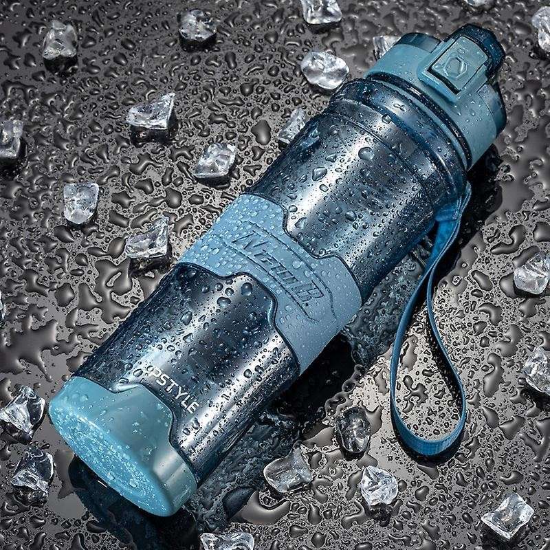 NEWB. 1000ML Portable Large-Capacity Anti-Fall High-Temperature Resistant Fitness Sports Bottle Spor