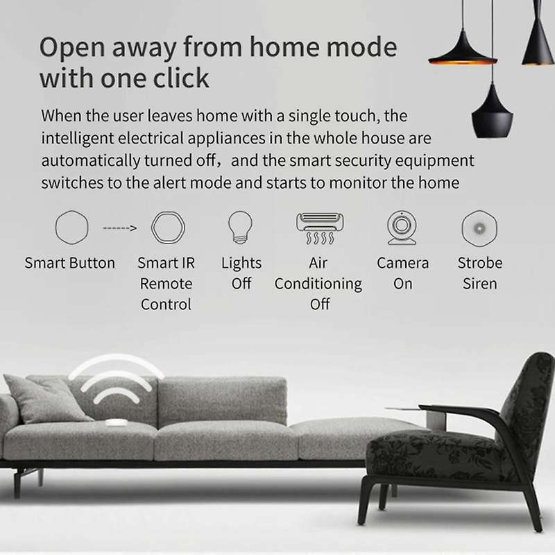 New Zigbee Tuya WiFi Smart Switch Wireless Control Multi-Scene Linkage Wireless Light Switch Button