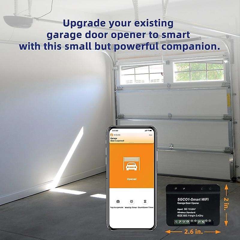 Newest Release Garage Door Opener Receiver Wifi Smart Receiver Use for Swing Sliding Gate Opener TX