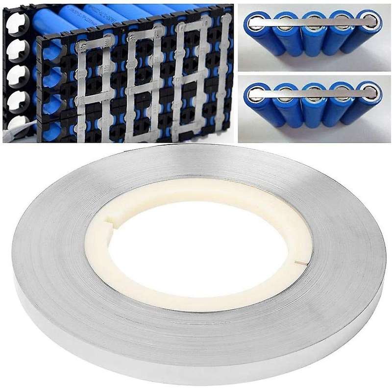 Nickel Strip Tape 1KG Nickel Steel Nickel Plated Strip Tape for Soldering Li-Po Battery Spot Welding