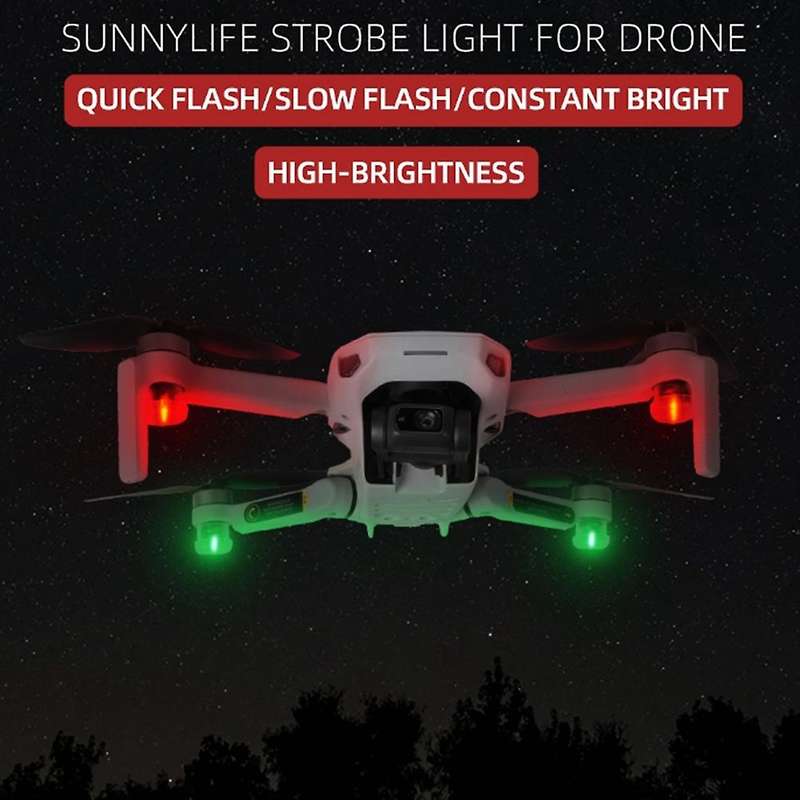 Night Flying Signal Lamp Navigation Light LED Flash Lights for Air2 Mini 2/ 2 for Drone Accessor