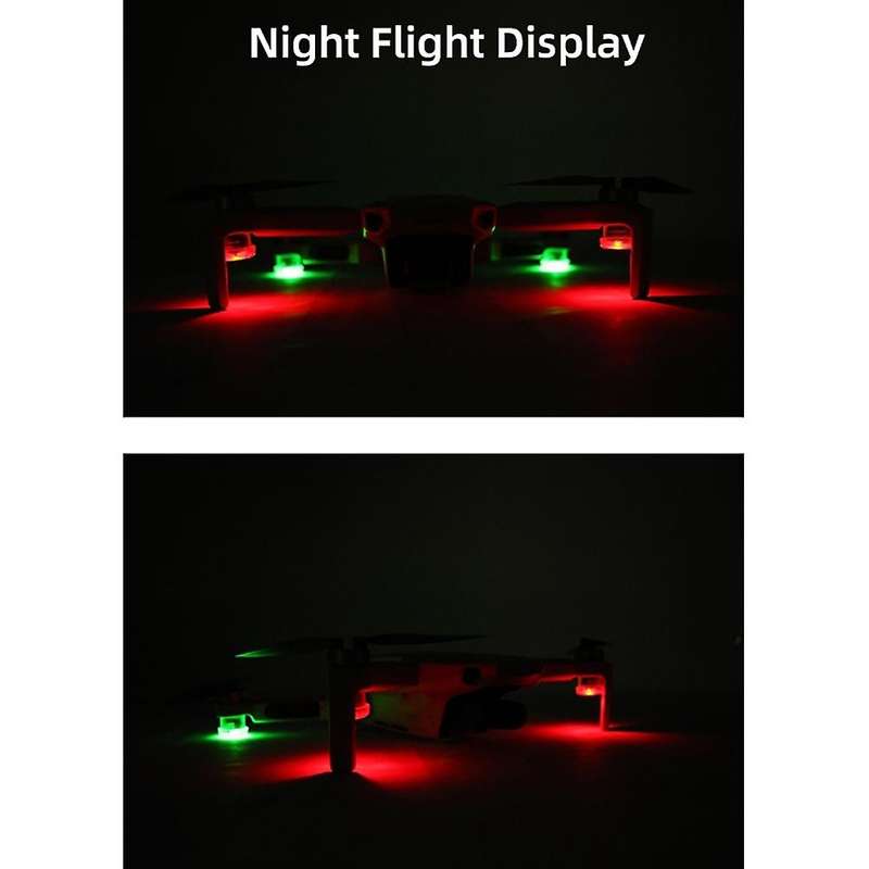 Night Flying Signal Lamp Navigation Light LED Flash Lights for Air2 Mini 2/ 2 for Drone Accessor