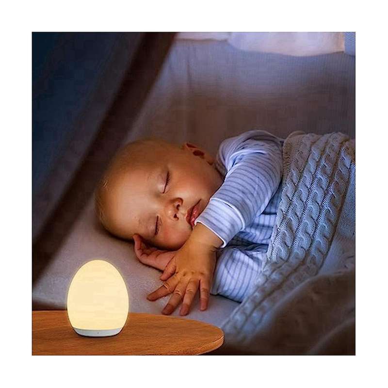 Night Light , Baby Night Light with Dimming Function, Rechargeable Night Light with 1 Hour Timer &