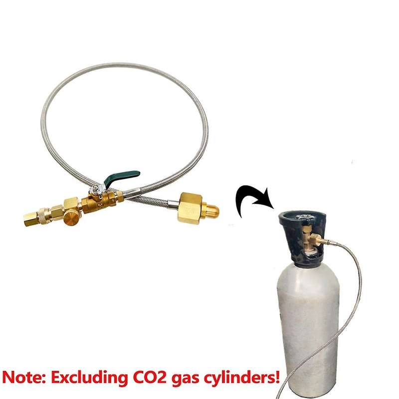 Nitrogen Bottle Filling Connector M11X1 Threaded Quick Connection Adapter G5/8 Steel Pipe Inflatable