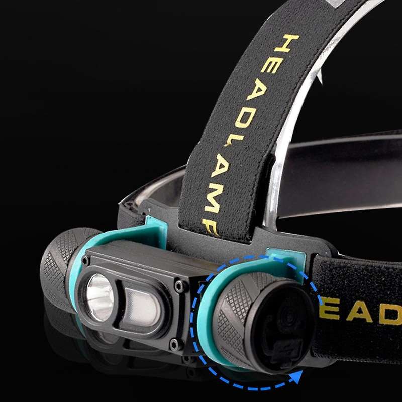 Night Running LED Headlamp Sensor Headlight 18650 USB Rechargeable Head Light Lamp Torch 6 Lighting