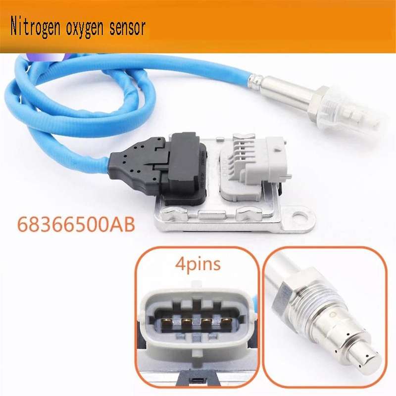 Nitrogen Oxygen Sensor for Ram 2500 3500 6.7L 2019-2020 NOx Sensor 68366500AB 68366500AC