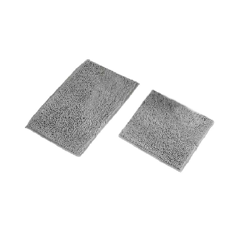 No- Bathroom Rugs Soft Bath Mats Plush Microfiber Absorbent Water for Tub Shower Machine Washable