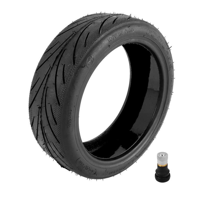 No Explode Proof Tire Compatible for Max G30 60/70-6.5 Black Vacuum Tire with Valve