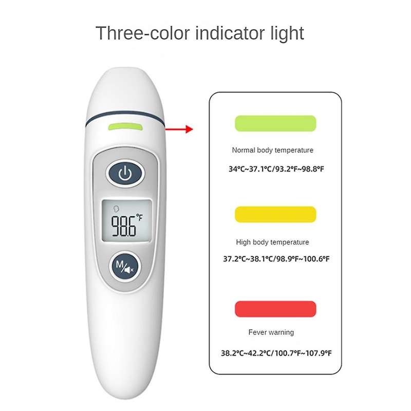 Non-Contact Thermometer for Adults Children, Digital Baby Thermometer Handheld Non-Contact Thermomet
