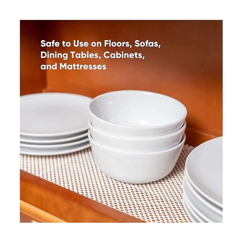 Non Rug Pad Gripper Pads for Any Hard Surface Floors, Keep Your Rugs Safe and In Place 150x200cm