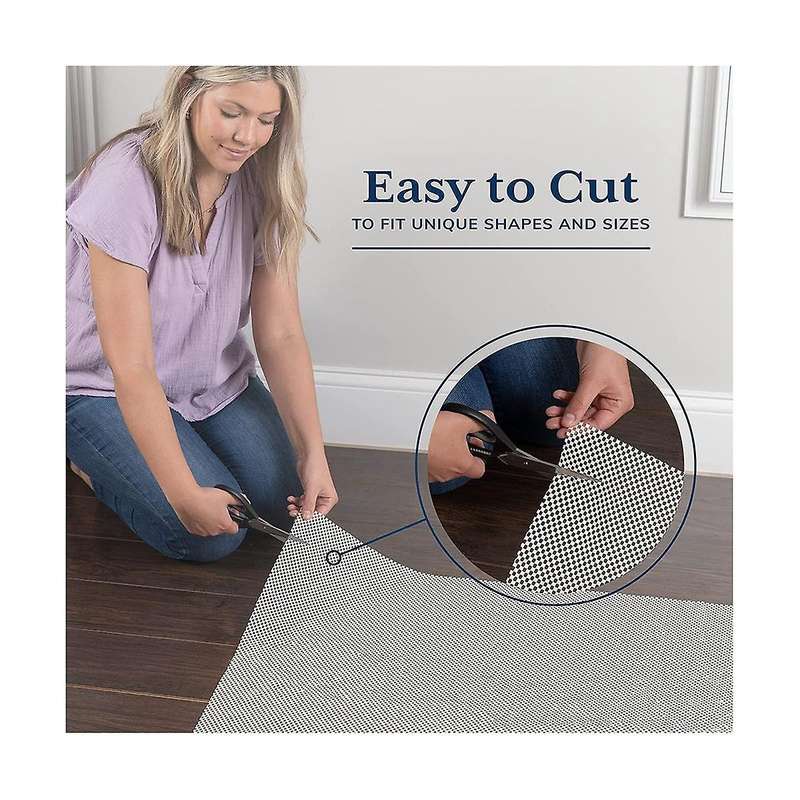 Non Rug Pad Gripper Pads for Any Hard Surface Floors, Keep Your Rugs Safe and In Place 150x200cm