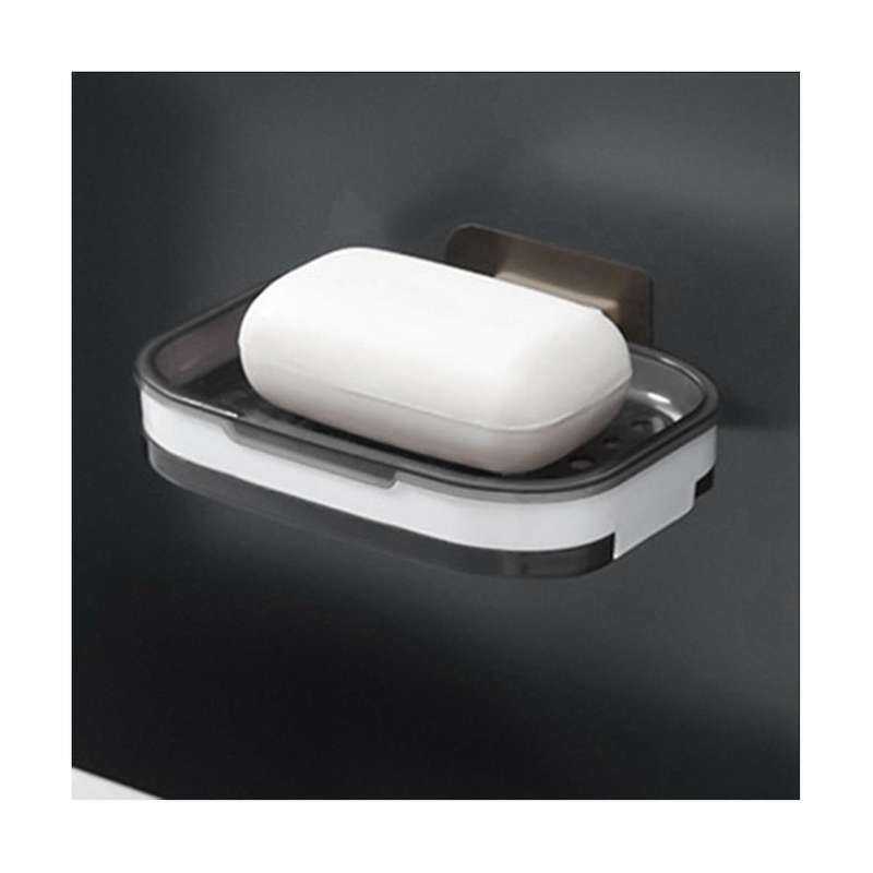 Non- Soap Holder Bathroom Strong Suction Drain Rack Soap Dishes Household Suction Cup Soap Dish