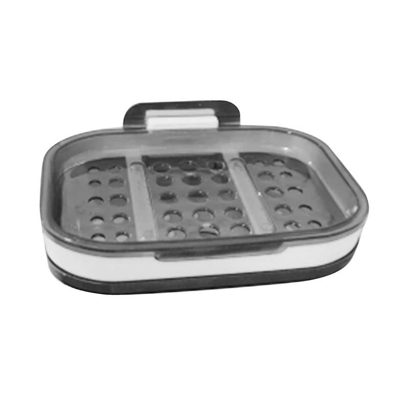 Non- Soap Holder Bathroom Strong Suction Drain Rack Soap Dishes Household Suction Cup Soap Dish