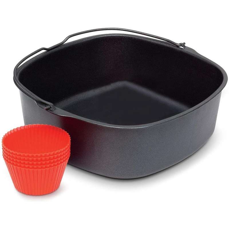 Non-stick Baking for Airfryer,power Airfryer,silicone Mitts Accessories 7inch