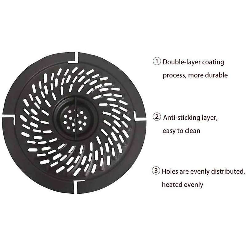 Non-stick Fryer Replacement Grill for Gowise Gourmia Cozyna Ninja Fryer, Accessories Fit 2qt-2.6qt