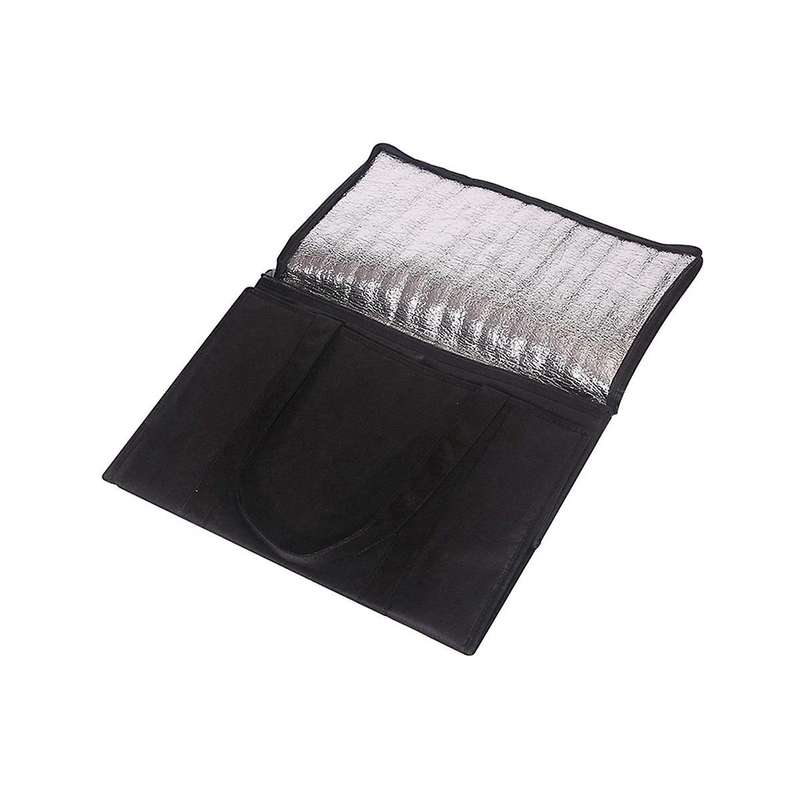 Non-woven Long Portable Aluminum Foil Insulation Bag Car -keeping Ice Pack Lunch Lunch Bag