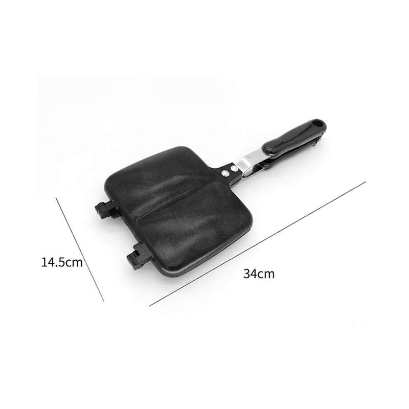 Non-stick Sandwich Maker Iron Bread Toast Breakfast Machine Pancake Baking Barbecue Oven Mold Grill