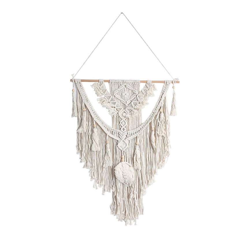 Nordic Bohemian Macrame Wall Hanging Tapestry Hand-wovening Home Wall Decor Tapestry