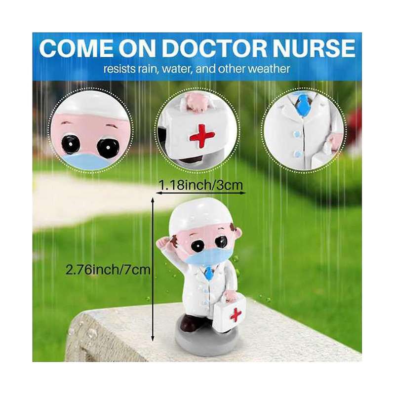 Nordic Figurines Ornaments Home Decoration Accessories Handicrafts Living Room Doctors and Nurses Or