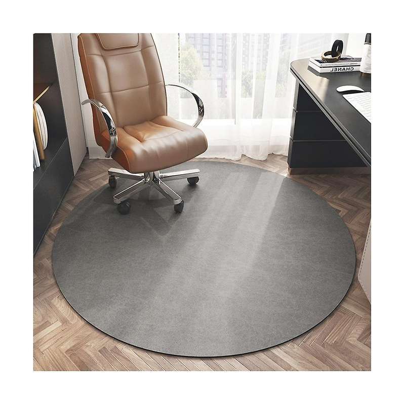 Nordic Retro Round Center Rug for Living Room Computer Chair Mat Non- Hall Floor Carpet Non- Room M