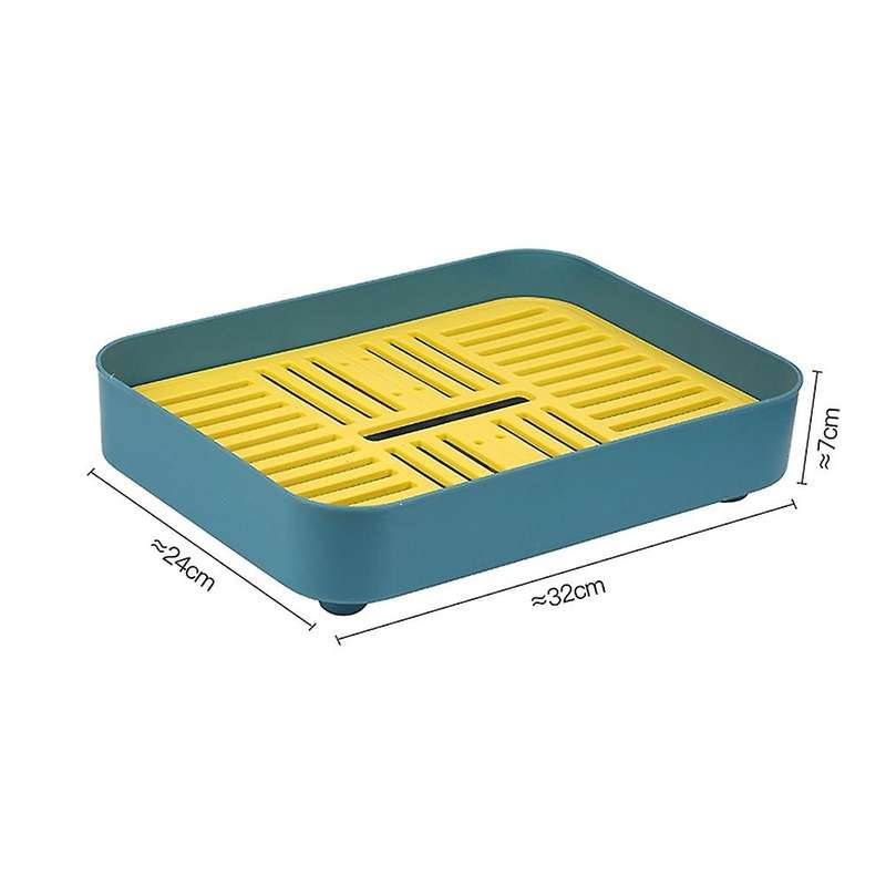 Nordic Shape Drain Basket Storage Rack Tea Dessert Tray Home Storage Shelf Kitchen Tool for Fruit V
