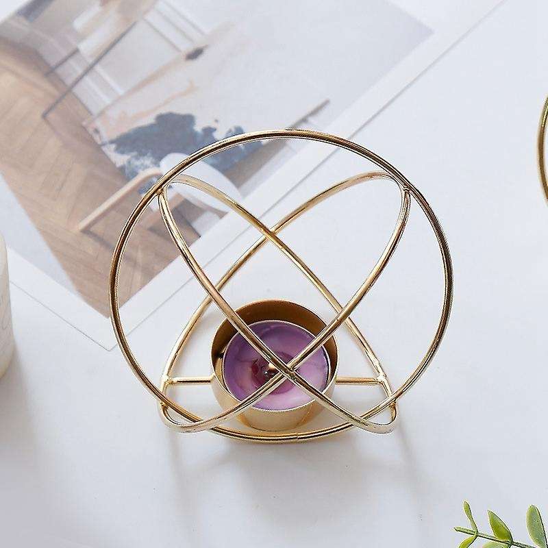 Nordic Style 3D Geometric Candle Holder Tea Light Holder Dining Table Centerpiece Weddings Events Pa