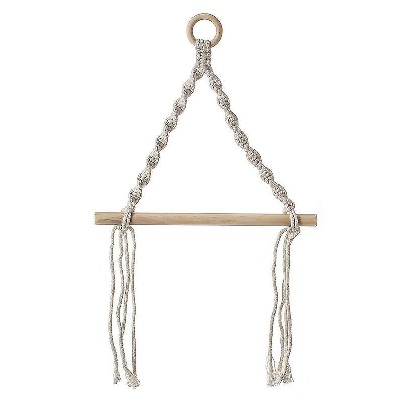 Nordic Wall Hangs Wooden Stick Bedroom Sitting Room Adornment to Braid By Hand Home Decoration Pape