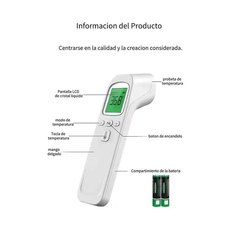 No-touch Forehead Thermometer, Digital Infrared Thermometer for Adults and Kids, Touchless Baby The