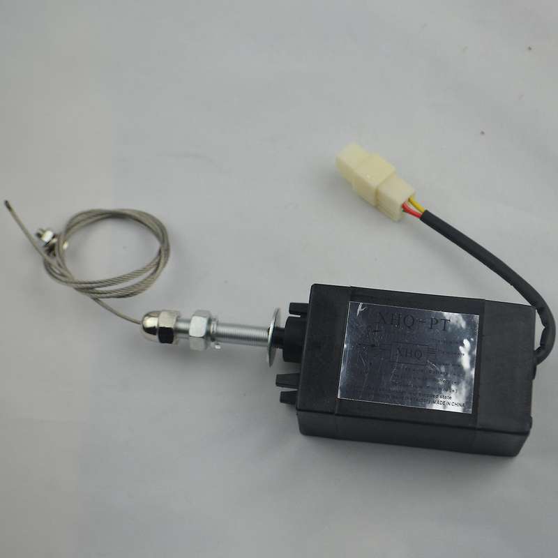 Normally Closed DC 12V Engine Flameout Device Engine Solenoid Valve -PT Off Pull Flameout Solenoid