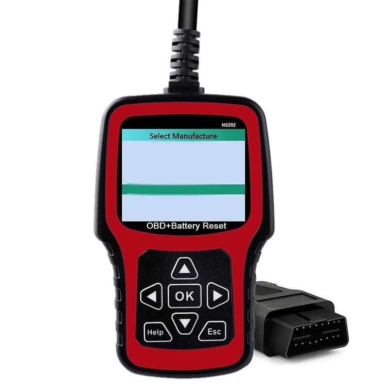 NS202 Battery Registration Tool+OBD/EOBD Diagnostic Supports 10 OBD/EOBD Test Modes for , , MINI, ,