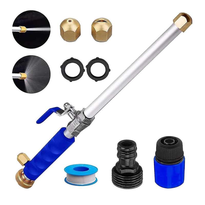 Nozzle Power Washer for Garden Hose Jet 2-in-1 High Pressure Washer Tools with 2 Different Nozzles Q