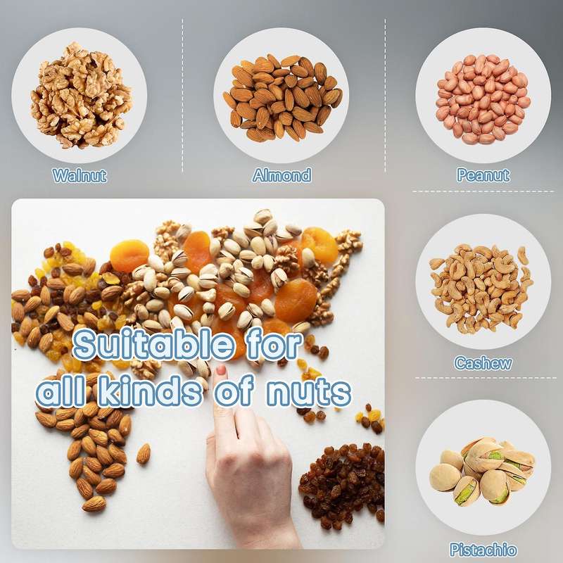 Nut Chopper Grinder Compatible Walnut, Kitchen MultiChopper Shredder