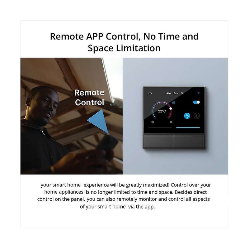 Nspanel Smart Scene Wall Switch Ewelink App Control Hmi Google Home All-in- Panel 2