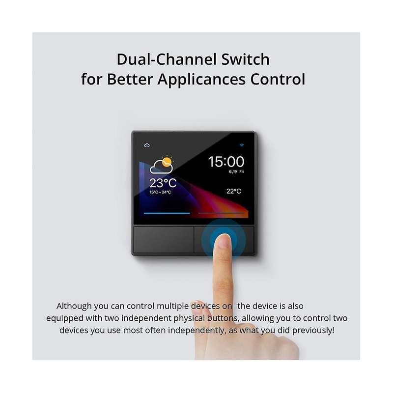 Nspanel Smart Scene Wall Switch Ewelink App Control Hmi Google Home All-in- Panel 2