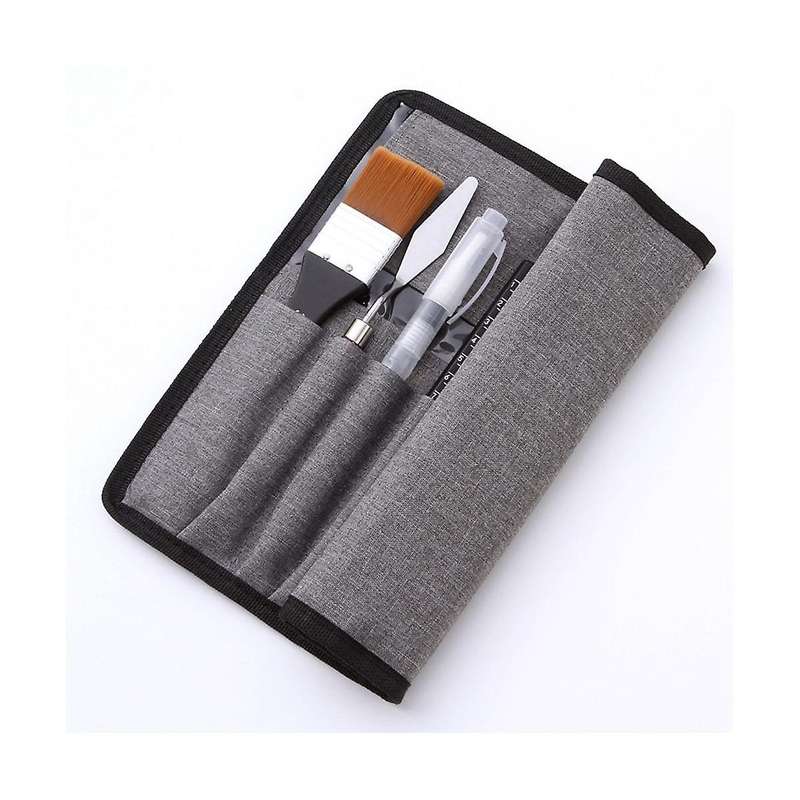 Nylon Hair Acrylic Paint Brushes with Drawstring Case, Artist Paint Brush Set for Acrylic Oil Water
