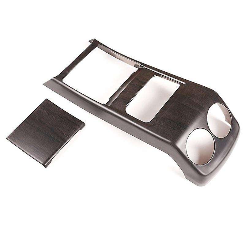 Oak Wood Grain Rear Air Conditioning Vent Cover Back Outlet Decorative Frame Panel Trim for W247 X24