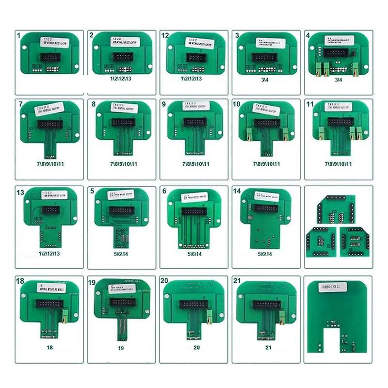 OBD 22pcs BDM Programming Adapter Full Set for KTAG KESS FGTECH BDM ECU Programming BDM100 Probe Ad