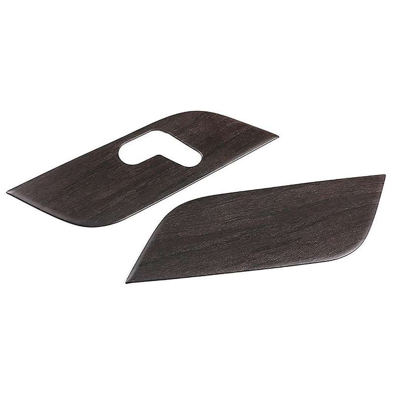 Oak Wood Grain Interior Car Door Panel Handle Trim Cover for GLA//B Class 2020 2Pcs Car Decoration
