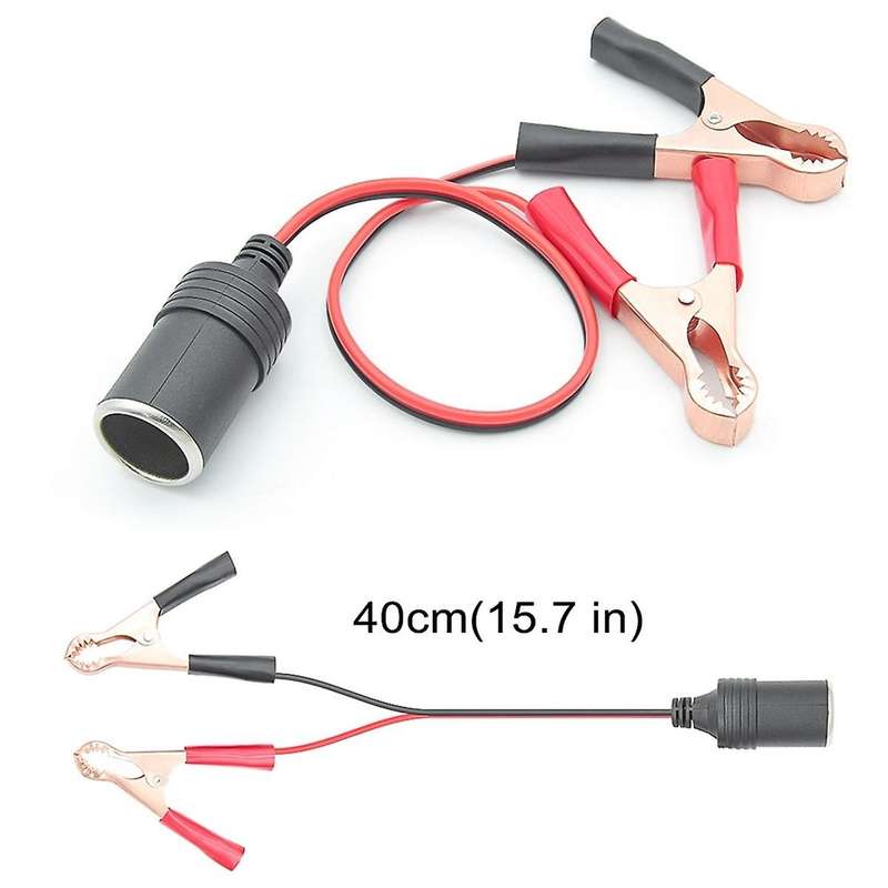 Obd Ii Vehicle Ecu Emergency Power Supply Cable Car Diagnostic Cable Memory Saver with Alligator Cli