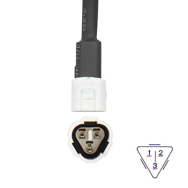 OBD Motorcycle Cable for Yamaha 3 Pin Plug Cable Diagnostic Cable 3Pin to OBD2 16 Pin Adapter