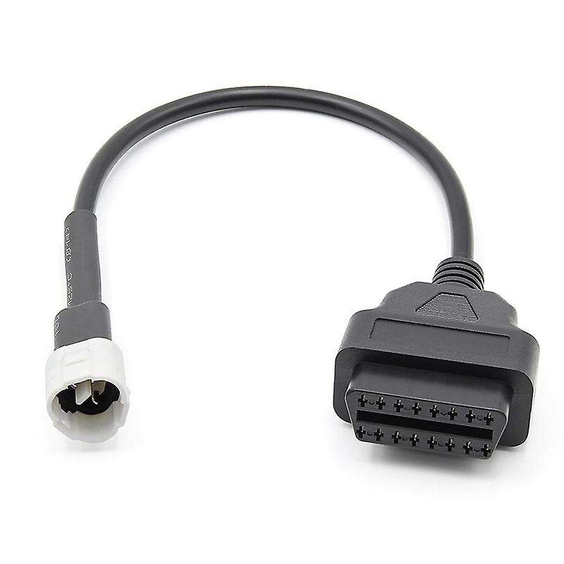 OBD Motorcycle Cable for Yamaha 3 Pin Plug Cable Diagnostic Cable 3Pin to OBD2 16 Pin Adapter