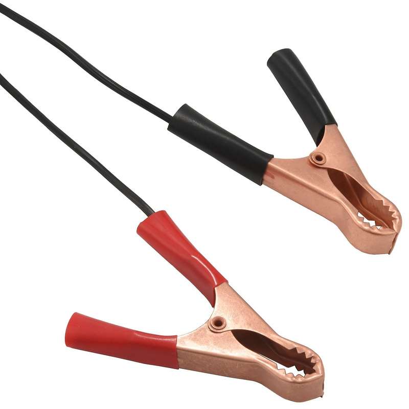 OBD II Vehicle ECU Emergency Power Supply Cable Memory Saver with Alligator Clip-On 12V Universal Au