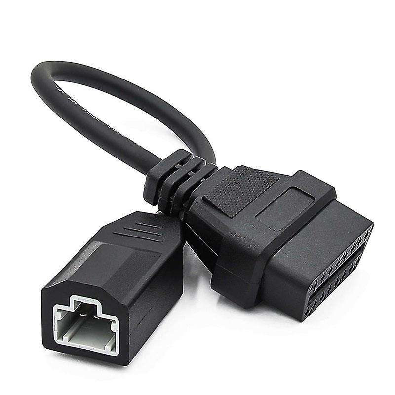 OBD2 Cable Compatible 3Pin OBD1 Adapter OBD2 OBDII Compatible 3 Pin to 16 Pin Connector Compatible D
