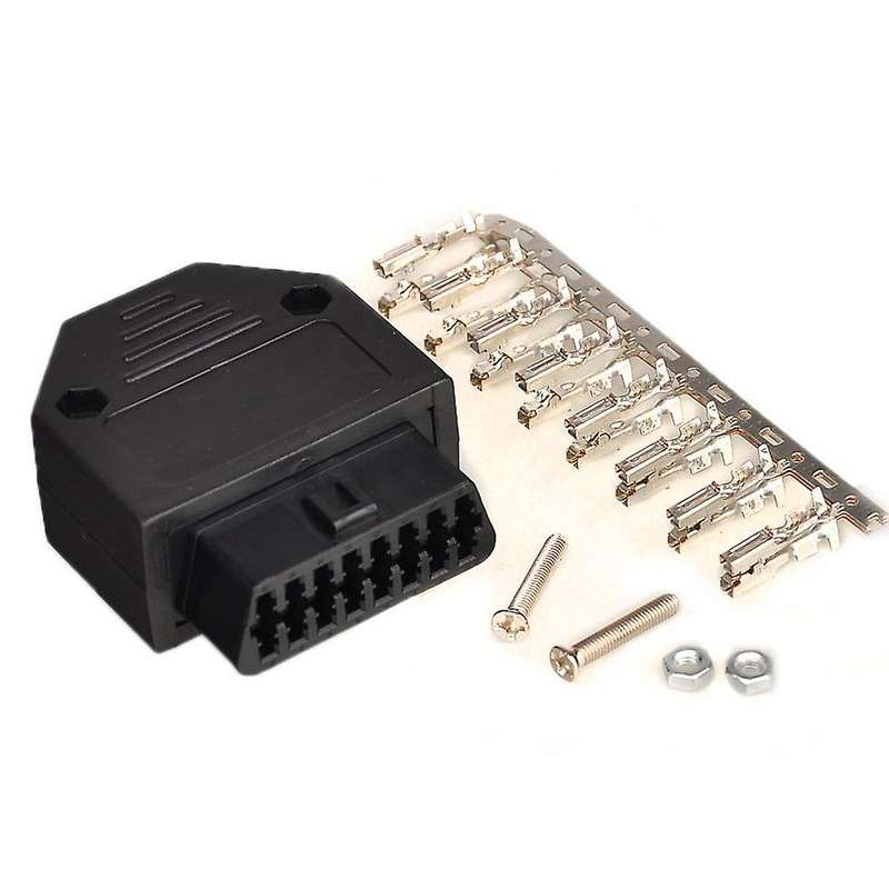 OBD2 OBD II 16 pin connector socket Diagnostic Adapter OBD connector