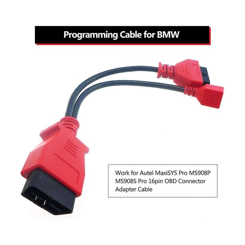 Obd2 for Maxisys Pro Ms908p Scanner Adapter, Programming Cable for , 16pin Obd Ii Adapter