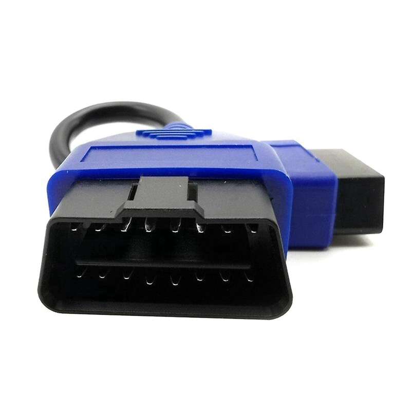 OBD2 Extension Cable 16 Pin OBDII OBD2 OBD Extend 16pin Cable Female to Male Connector for Car Diagn
