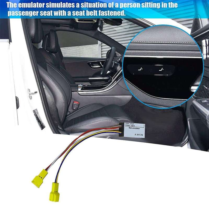 Occupancy Mat Sensor Emulator Bypass for - -Class W176 W246 2012-2018 Emulator Accessories