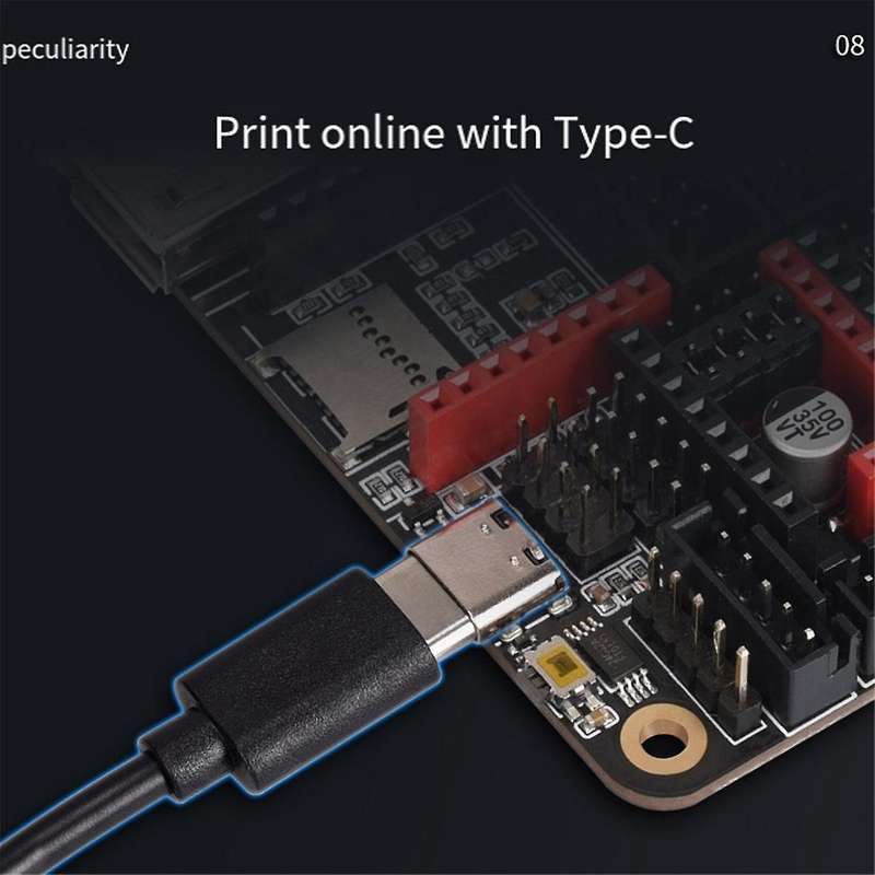Octopus Motherboard 32bit Control Board Tmc2209 Tmc5160 3d Printer Parts Vs Skr V1.4 Turbo for Voron