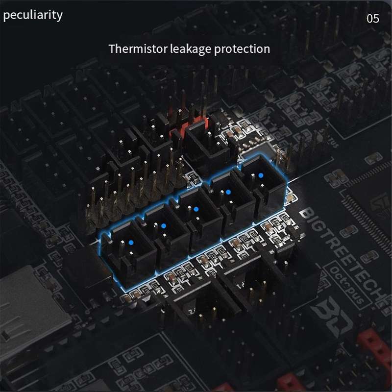 Octopus Motherboard 32bit Control Board Tmc2209 Tmc5160 3d Printer Parts Vs Skr V1.4 Turbo for Voron